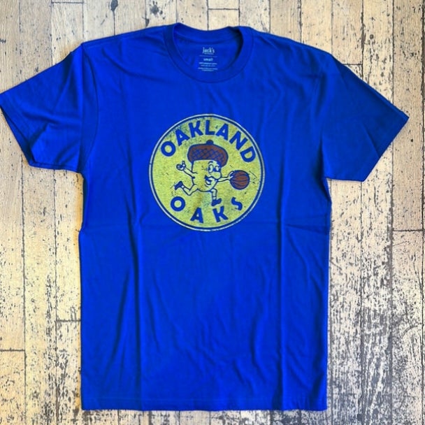 Oakland Oaks Basketball Short Sleeve Tee by Jack's Jack's San